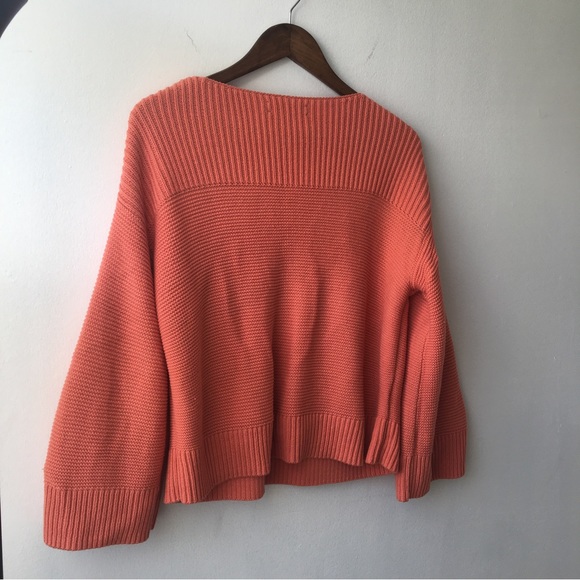 LOFT pink salmon textured sweater - Picture 5 of 11